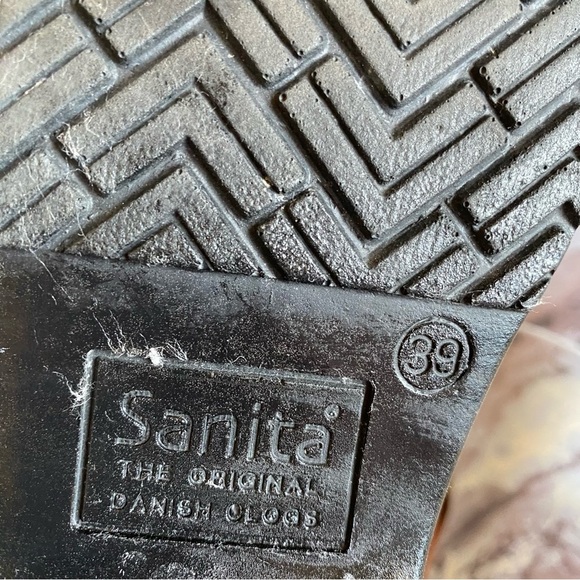 Sanita Raffia Clogs Slip On Multicolor Colorful Platform Heel Nursing Comfort 39 - Picture 10 of 10